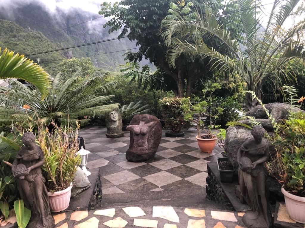 La Villa Du Sculpteur Palmiste Rouge Cilaos, Maison Entiere Buitenkant foto